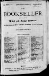 Bookseller Friday 08 January 1897 Page 1