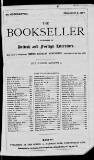 Bookseller Friday 03 September 1897 Page 1
