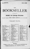 Bookseller Thursday 05 July 1900 Page 1
