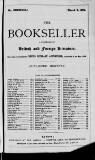 Bookseller Thursday 07 March 1901 Page 1