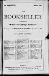 Bookseller Thursday 06 June 1901 Page 1