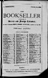 Bookseller Friday 11 October 1901 Page 1