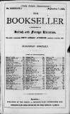 Bookseller Wednesday 07 September 1904 Page 1