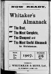 Bookseller Saturday 09 March 1907 Page 62