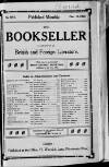 Bookseller Friday 13 December 1907 Page 1