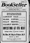 Bookseller Friday 01 December 1911 Page 1