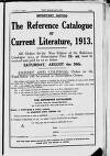 Bookseller Friday 01 August 1913 Page 63