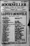 Bookseller Saturday 01 January 1921 Page 1