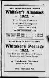 Bookseller Thursday 01 December 1921 Page 55