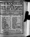 Bookseller Sunday 01 January 1922 Page 1