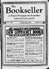 Bookseller Friday 28 October 1927 Page 1