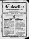 Bookseller Friday 18 November 1927 Page 1