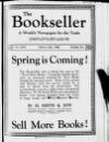 Bookseller Friday 02 March 1928 Page 1