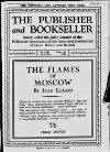 Bookseller Friday 25 July 1930 Page 1