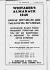 Bookseller Thursday 23 November 1939 Page 2