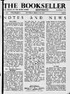 Bookseller Saturday 28 March 1953 Page 3