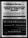 Bookseller Friday 19 February 1993 Page 63