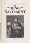 King and his Navy and Army Saturday 16 January 1904 Page 3