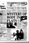 Kent Evening Post Monday 15 June 1992 Page 1