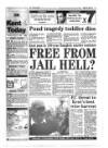 Kent Evening Post Thursday 13 August 1992 Page 1