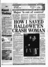 Kent Evening Post Monday 02 November 1992 Page 1