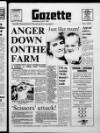 Shields Daily Gazette Wednesday 27 July 1988 Page 1