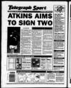 Northamptonshire Evening Telegraph Wednesday 11 January 1995 Page 68