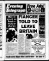 Northamptonshire Evening Telegraph Friday 04 August 1995 Page 1