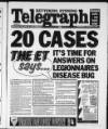 Northamptonshire Evening Telegraph Wednesday 08 January 1997 Page 1