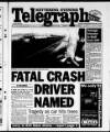 Northamptonshire Evening Telegraph Monday 08 January 2001 Page 1