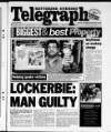 Northamptonshire Evening Telegraph Wednesday 31 January 2001 Page 1