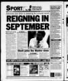 Northamptonshire Evening Telegraph Saturday 01 September 2001 Page 44