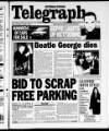 Northamptonshire Evening Telegraph Friday 30 November 2001 Page 1