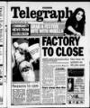 Northamptonshire Evening Telegraph Saturday 15 December 2001 Page 1