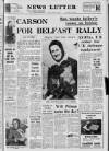 Belfast News-Letter Friday 25 February 1966 Page 1