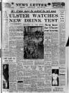 Belfast News-Letter Monday 09 October 1967 Page 1