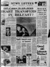 Belfast News-Letter Wednesday 06 December 1967 Page 1