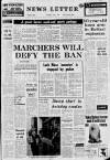 Belfast News-Letter Saturday 01 April 1972 Page 1
