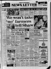 Belfast News-Letter Wednesday 06 August 1980 Page 1