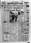 Belfast News-Letter Saturday 03 April 1982 Page 1