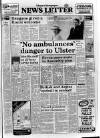 Belfast News-Letter Tuesday 08 June 1982 Page 1
