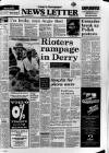 Belfast News-Letter Wednesday 01 September 1982 Page 1