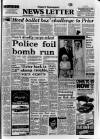 Belfast News-Letter Monday 13 September 1982 Page 1
