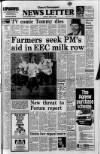 Belfast News-Letter Monday 16 April 1984 Page 1