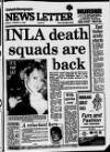 Belfast News-Letter Monday 14 January 1985 Page 1