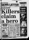 Belfast News-Letter Saturday 02 February 1985 Page 1