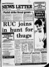 Belfast News-Letter Wednesday 13 March 1985 Page 1