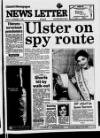 Belfast News-Letter Tuesday 05 November 1985 Page 1
