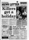 Belfast News-Letter Wednesday 08 January 1986 Page 1