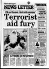 Belfast News-Letter Monday 08 December 1986 Page 1